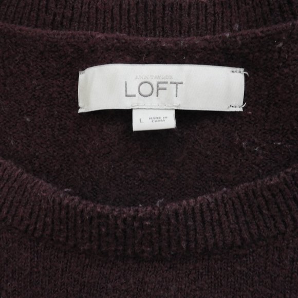 Loft Sweater/Tunic in Purple - Large - Picture 6 of 8